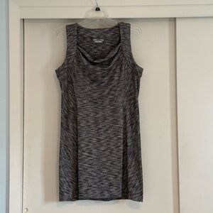 Royal Robbins Gray Sleeveless Cowl-neck Dress